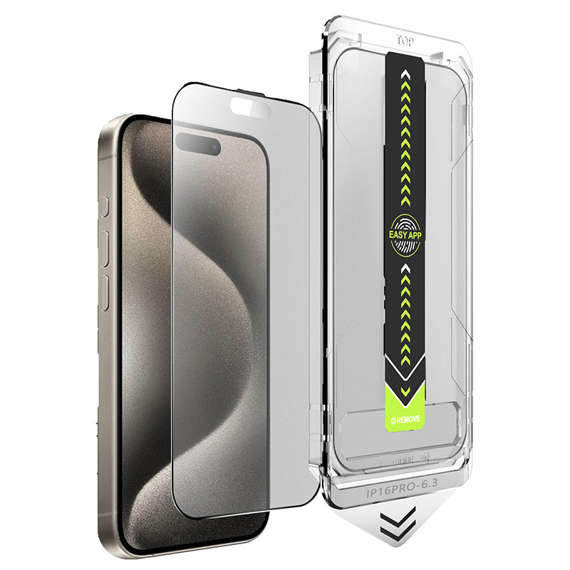 One Fish [2-Pack] Screen Protector for iPhone 17 Pro Max / 17 Pro, Samsung & Google | Privacy Protection, Polarized Eye Care, Scratch-Resistant, Easy Install