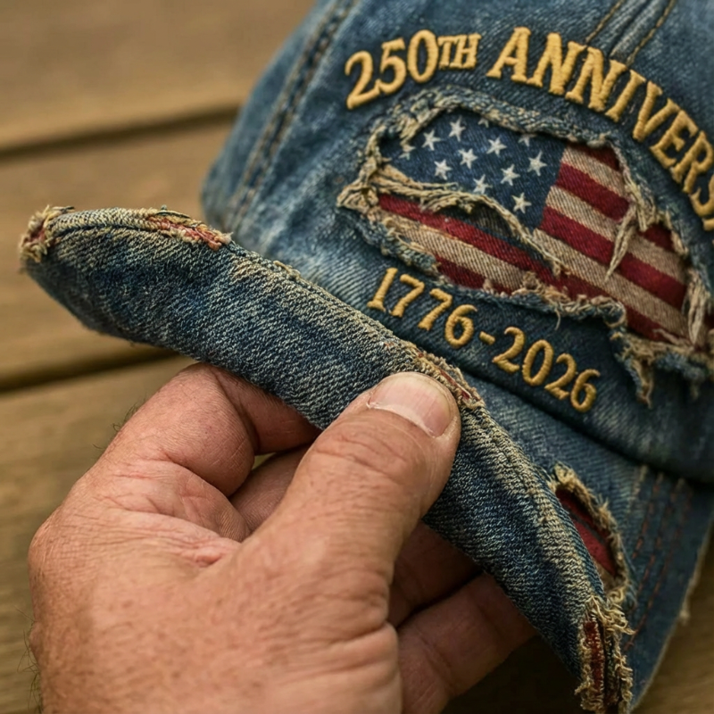 🎉2026 Hot Sale🔥250th Anniversary Distressed Baseball Cap✨