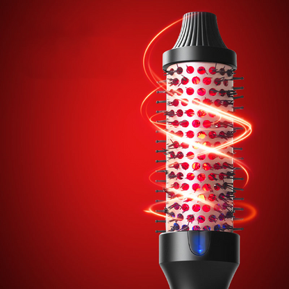 🔥2-in-1 Magic Styler | Heated Straightener & Curler Comb | Switch Hairstyles in Seconds💁‍♀️