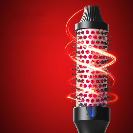 🔥2-in-1 Magic Styler | Heated Straightener & Curler Comb | Switch Hairstyles in Seconds💁‍♀️