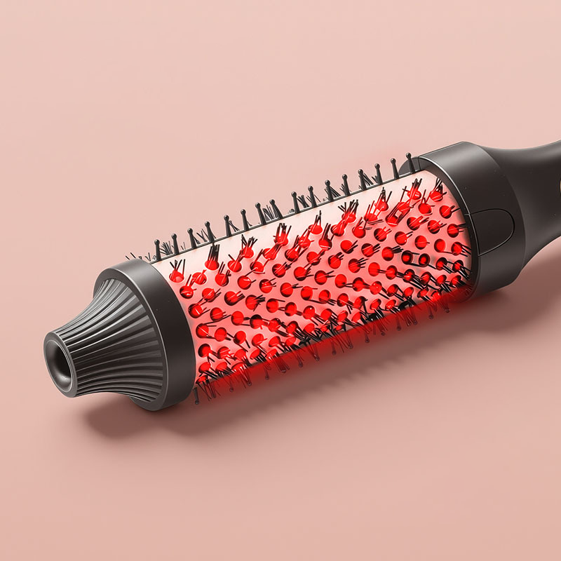 🔥2-in-1 Magic Styler | Heated Straightener & Curler Comb | Switch Hairstyles in Seconds💁‍♀️