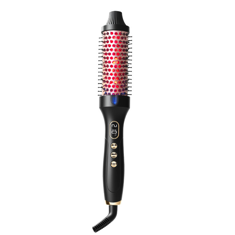 🔥2-in-1 Magic Styler | Heated Straightener & Curler Comb | Switch Hairstyles in Seconds💁‍♀️