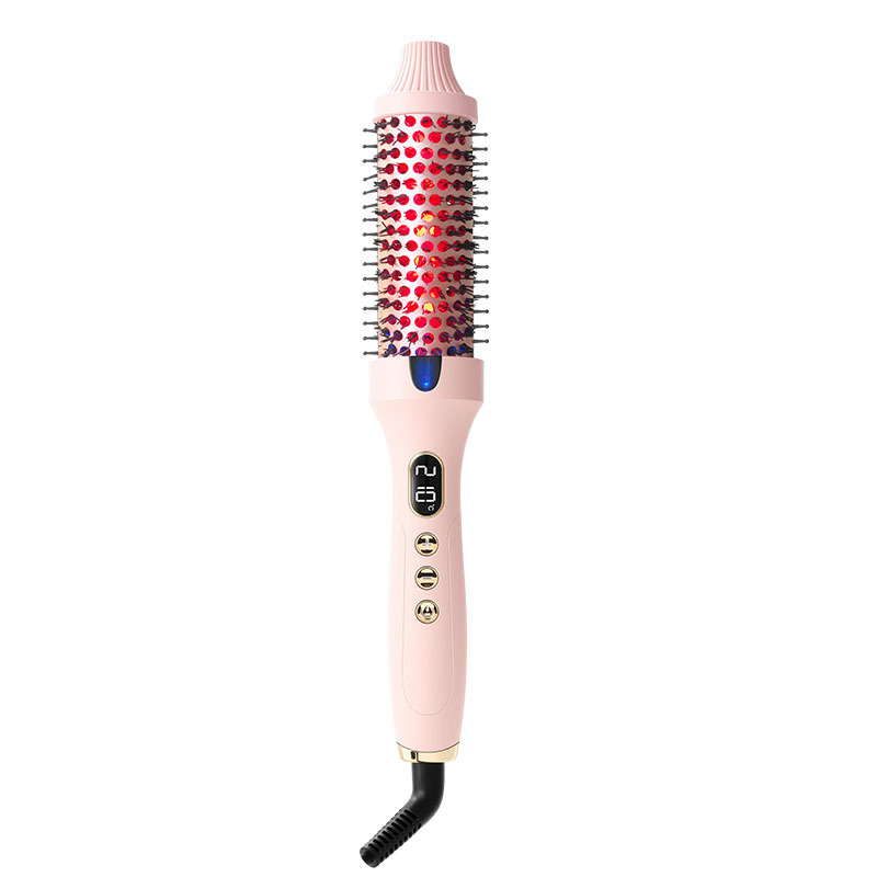 🔥2-in-1 Magic Styler | Heated Straightener & Curler Comb | Switch Hairstyles in Seconds💁‍♀️