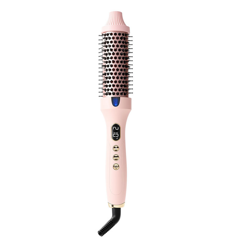 🔥2-in-1 Magic Styler | Heated Straightener & Curler Comb | Switch Hairstyles in Seconds💁‍♀️