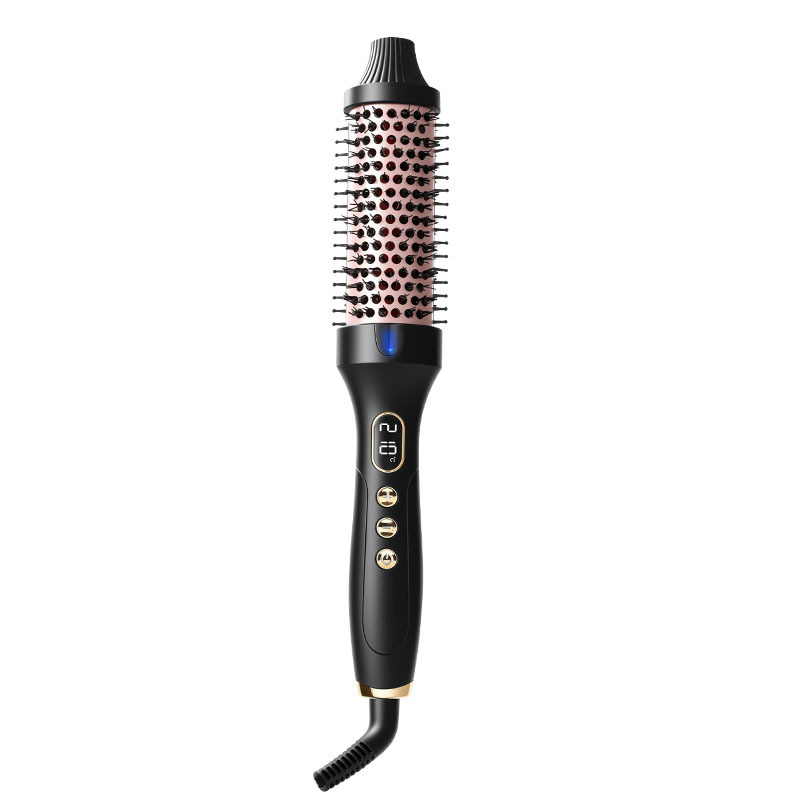 🔥2-in-1 Magic Styler | Heated Straightener & Curler Comb | Switch Hairstyles in Seconds💁‍♀️