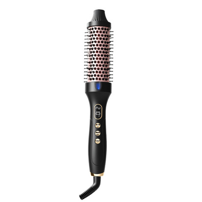 🔥2-in-1 Magic Styler | Heated Straightener & Curler Comb | Switch Hairstyles in Seconds💁‍♀️