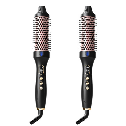🔥2-in-1 Magic Styler | Heated Straightener & Curler Comb | Switch Hairstyles in Seconds💁‍♀️