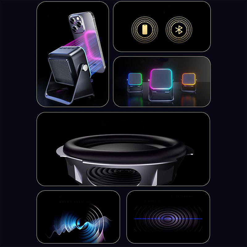 🎉 2026 Sale — Over 34,000 Sold! 🎵 Induction Audio, Phone Holder & Ambient Light – 5-in-1 Music Station ✨