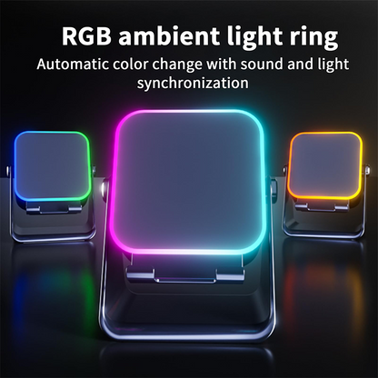 🎉 2026 Sale — Over 34,000 Sold! 🎵 Induction Audio, Phone Holder & Ambient Light – 5-in-1 Music Station ✨