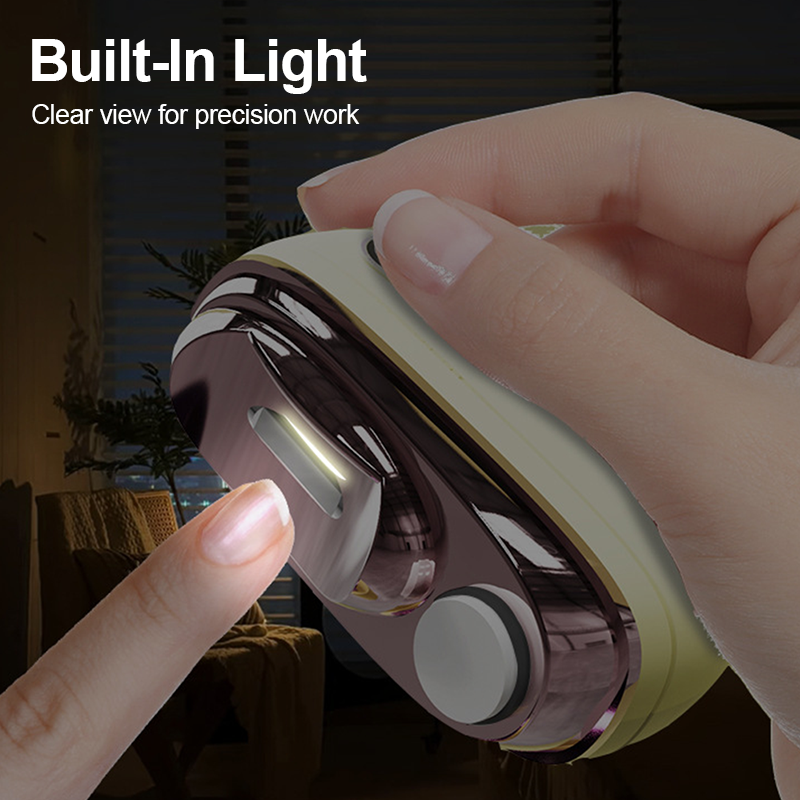 🔥2026 HOT SALE🔥💞50K+ SOLD!⚡💅 50% OFF! 2-in-1 Smart Electric Nail Clipper & Polisher