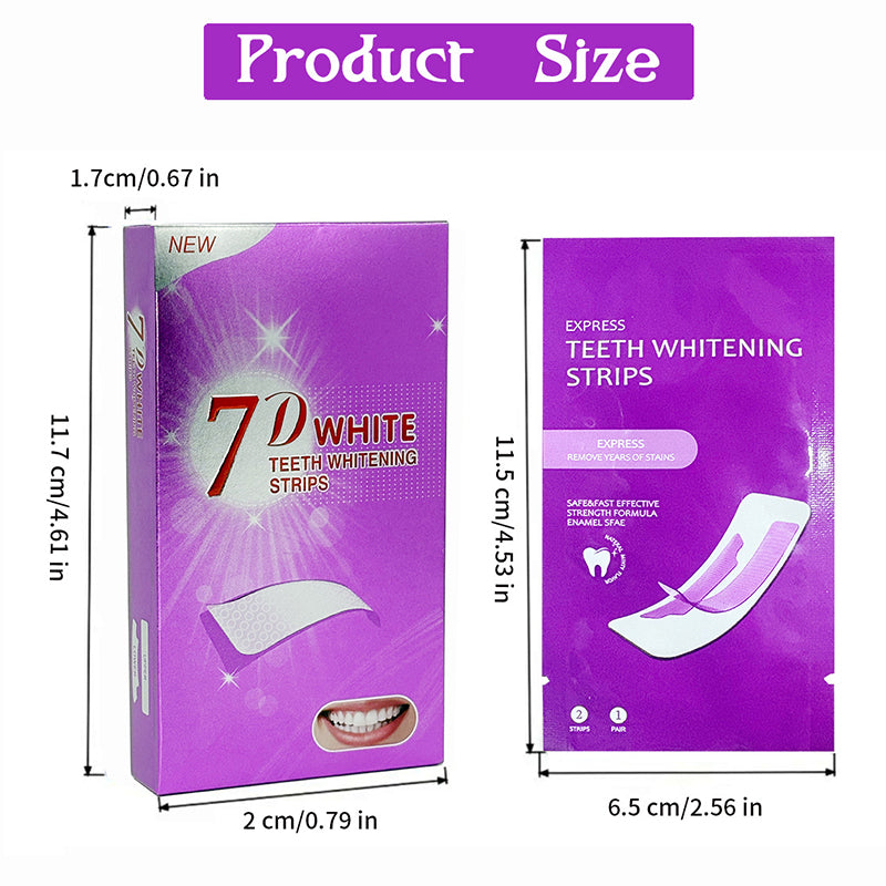 💜LAST DAY 57% OFF💜Teeth Whitening Strips 💫