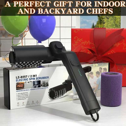 ✨🔥 Cordless Electric BBQ Brush Cleaner! ✨