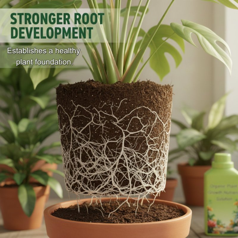 🌿【Organic Growth Essence】— EU-certified, one drop awakens plants' natural vitality!⚡