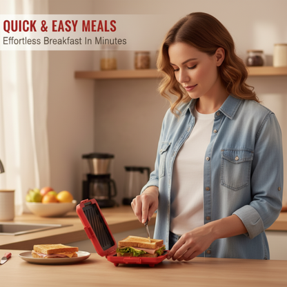 Microwave Toaster & Sandwich Maker For Fast Cooking✨