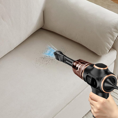 🚗4 in 1 High Power Cordless Car Vacuum Cleaner – Strong Suction, Long Battery Life & Versatile Attachments 🍃