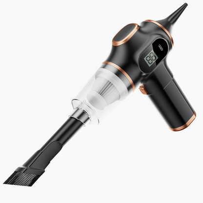 🚗4 in 1 High Power Cordless Car Vacuum Cleaner – Strong Suction, Long Battery Life & Versatile Attachments 🍃
