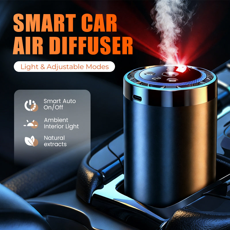 🚗✨【Smart Light & Mist Aromatherapy Diffuser】— Instantly transform your car's ambiance with one touch. 💫 Features light and mist modes. 💥 Limited-time 58% off—embark on a sensory journey! 💨💡