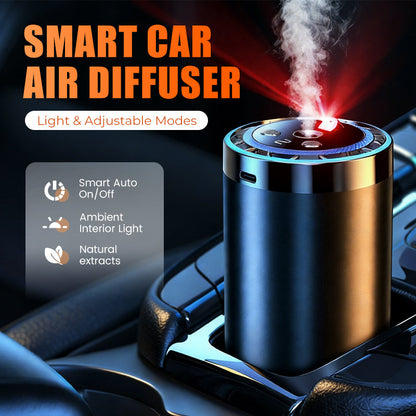 🚗✨【Smart Light & Mist Aromatherapy Diffuser】— Instantly transform your car's ambiance with one touch. 💫 Features light and mist modes. 💥 Limited-time 58% off—embark on a sensory journey! 💨💡