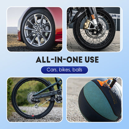 Wireless Portable Car Air Pump with LED Light