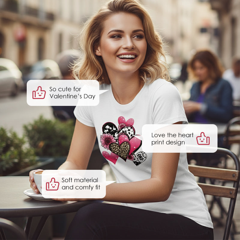 👫【Heartbeat Sync T-Shirts】— Our anniversary is the trendiest accessory we share. 💞🏷️