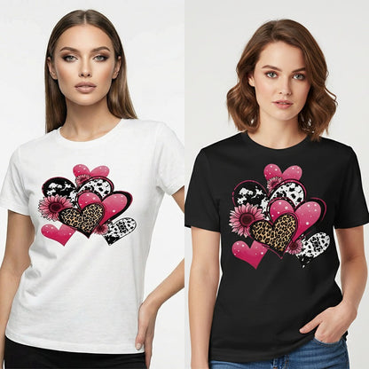 👫【Heartbeat Sync T-Shirts】— Our anniversary is the trendiest accessory we share. 💞🏷️