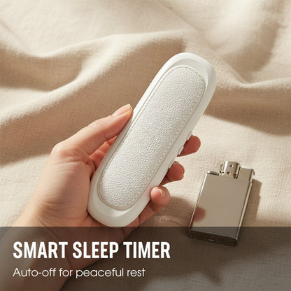 🌙【Bluetooth Bone Conduction Pillow】— Music flows directly into your dreams, leaving your ears completely unburdened. 💤🎧