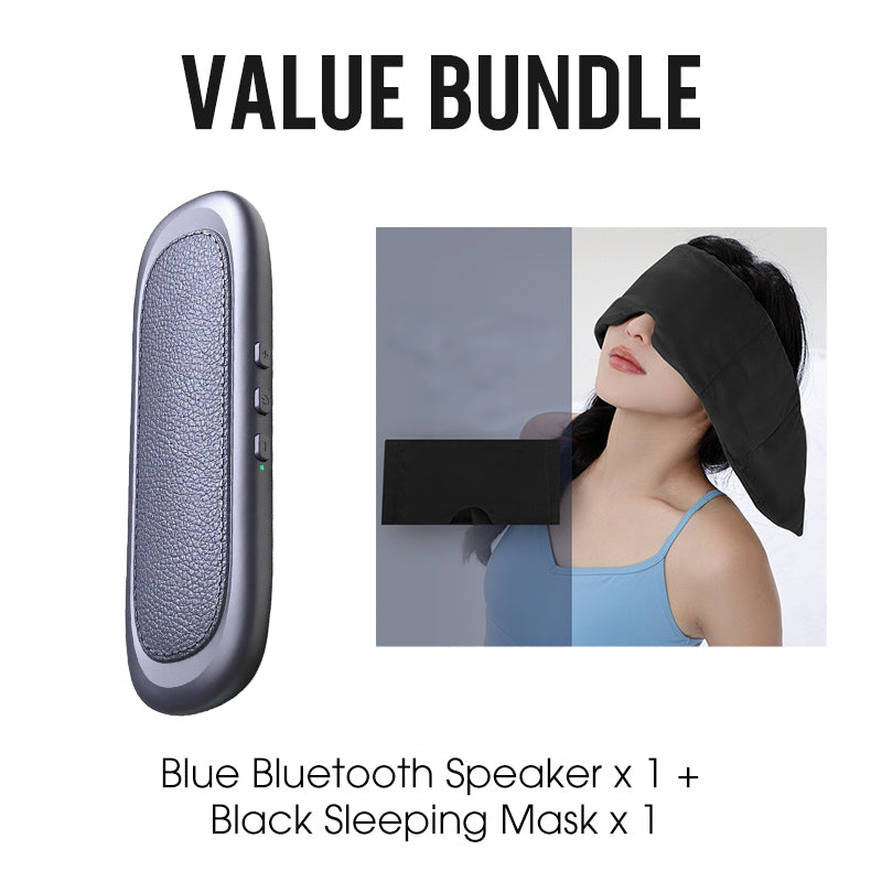 🌙【Bluetooth Bone Conduction Pillow】— Music flows directly into your dreams, leaving your ears completely unburdened. 💤🎧