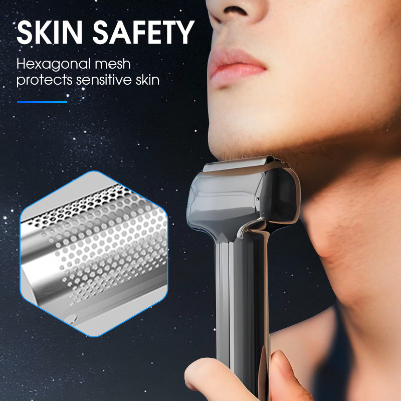 ⏳Time-Limited Special⏰Men's Rechargeable Foil Electric Shaver – Smooth, Portable, Quiet 🧔