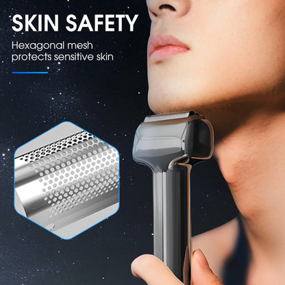 ⏳Time-Limited Special⏰Men's Rechargeable Foil Electric Shaver – Smooth, Portable, Quiet 🧔