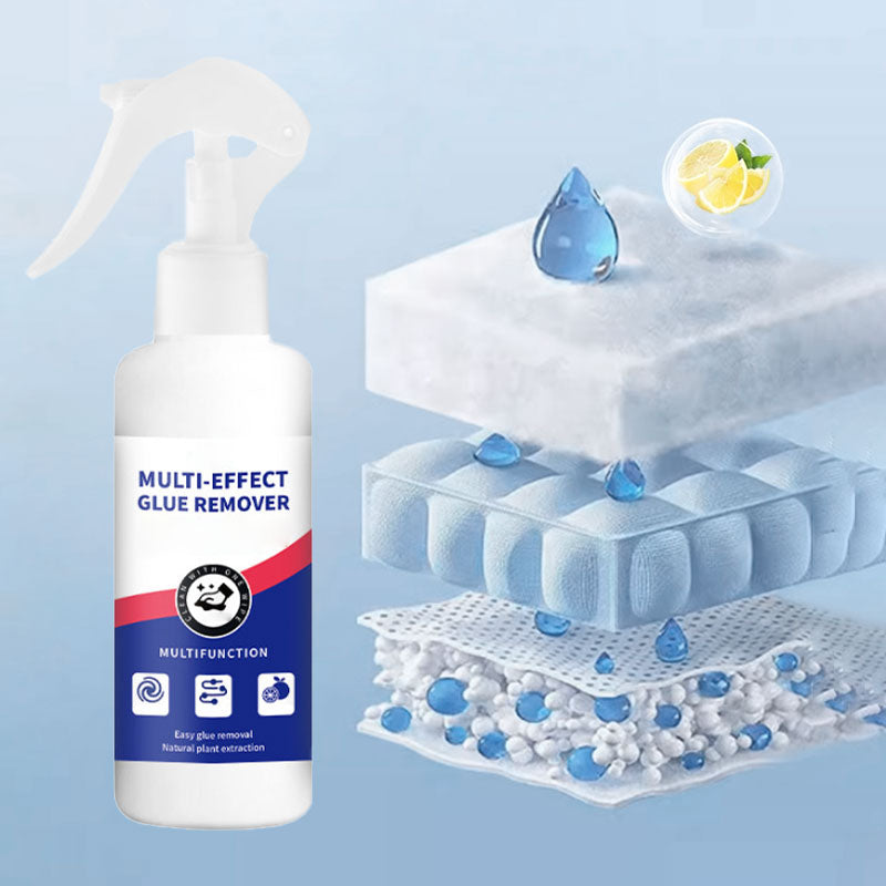🧴【All-Purpose Adhesive Remover】— Stubborn labels? Residue won't budge? One spray, one wipe—instantly erased! ✨🚫