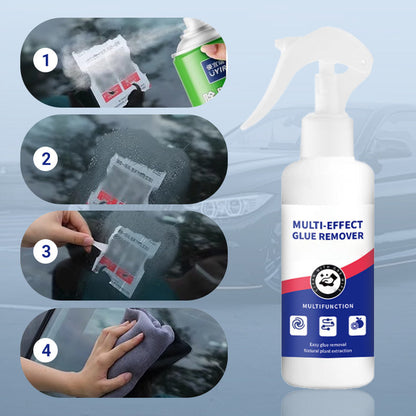 🧴【All-Purpose Adhesive Remover】— Stubborn labels? Residue won't budge? One spray, one wipe—instantly erased! ✨🚫