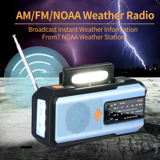 🥳2026 HOT SALE🥳 57% OFF!🔥Solar Hand-Crank Emergency Weather Radio