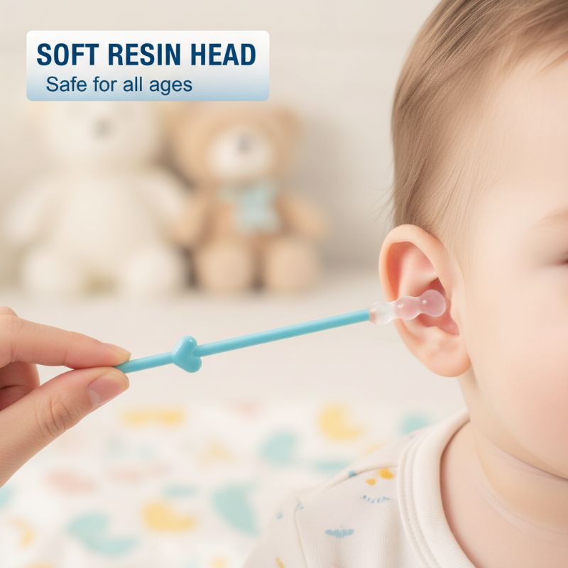 Gentle Adhesive Ear Wax Remover Sticks