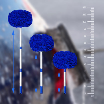 🧼Durable Aluminum Long Handle Telescopic Car Wash Mop🚗✨