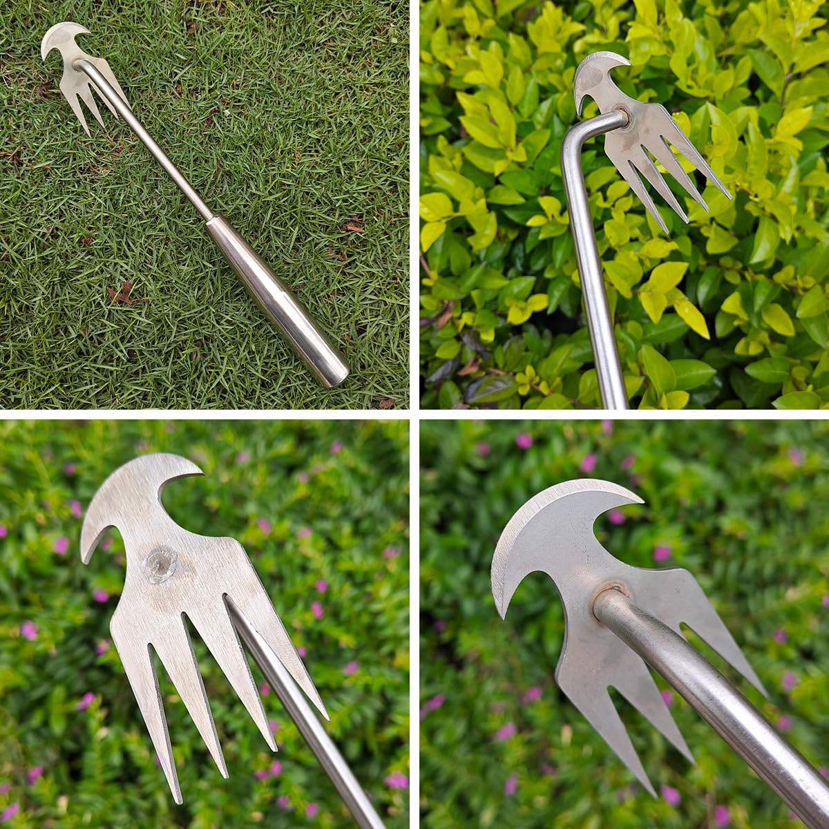 💎 THE ULTIMATE WEEDING ARTIFACT! 💎 Manganese Steel Uprooting Tool – Sharp Tines, Ergonomic Handle & All-Weather Durability
