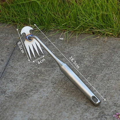 💎 THE ULTIMATE WEEDING ARTIFACT! 💎 Manganese Steel Uprooting Tool – Sharp Tines, Ergonomic Handle & All-Weather Durability