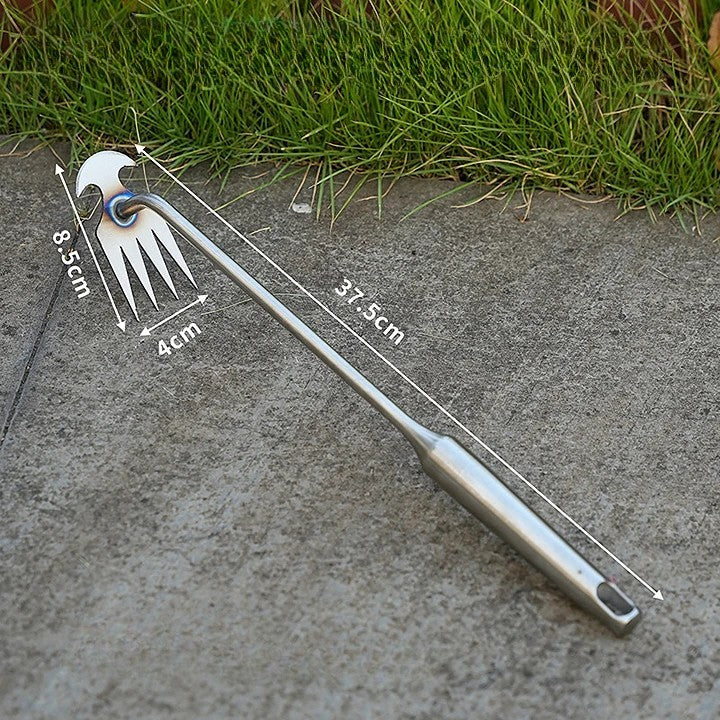 💎 THE ULTIMATE WEEDING ARTIFACT! 💎 Manganese Steel Uprooting Tool – Sharp Tines, Ergonomic Handle & All-Weather Durability