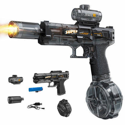 🥳2026 HOT SALE🥳💞50K+ SOLD!💥🔫💡 50% OFF! Electric Water Gun – LED lights sync with every shot, rechargeable & high-capacity. Splash-resistant, endless fun for pool & backyard. Take water fights to the next level! ⚡💦