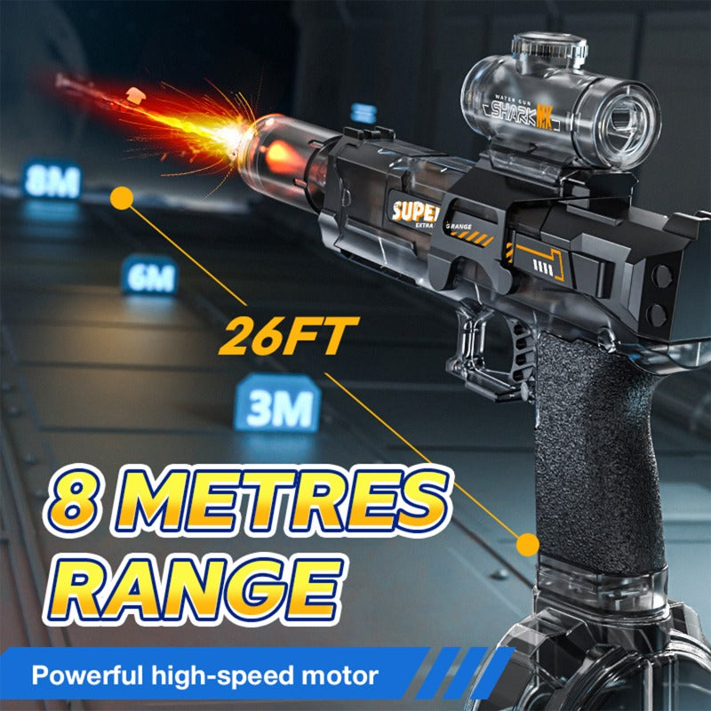 🥳2026 HOT SALE🥳💞50K+ SOLD!💥🔫💡 50% OFF! Electric Water Gun – LED lights sync with every shot, rechargeable & high-capacity. Splash-resistant, endless fun for pool & backyard. Take water fights to the next level! ⚡💦