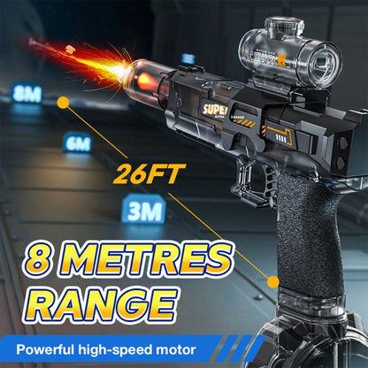 🥳2026 HOT SALE🥳💞50K+ SOLD!💥🔫💡 50% OFF! Electric Water Gun – LED lights sync with every shot, rechargeable & high-capacity. Splash-resistant, endless fun for pool & backyard. Take water fights to the next level! ⚡💦
