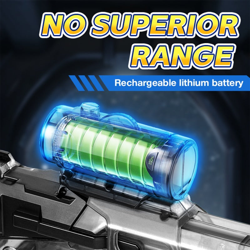 🥳2026 HOT SALE🥳💞50K+ SOLD!💥🔫💡 50% OFF! Electric Water Gun – LED lights sync with every shot, rechargeable & high-capacity. Splash-resistant, endless fun for pool & backyard. Take water fights to the next level! ⚡💦