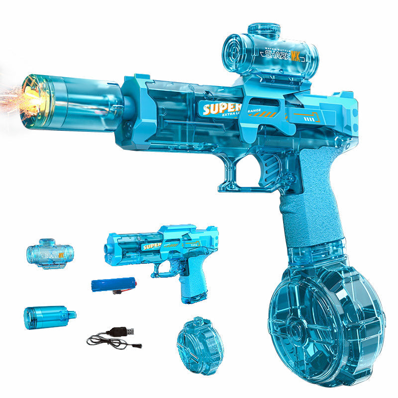 🥳2026 HOT SALE🥳💞50K+ SOLD!💥🔫💡 50% OFF! Electric Water Gun – LED lights sync with every shot, rechargeable & high-capacity. Splash-resistant, endless fun for pool & backyard. Take water fights to the next level! ⚡💦