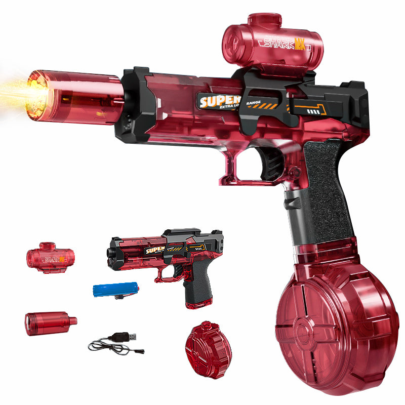 🥳2026 HOT SALE🥳💞50K+ SOLD!💥🔫💡 50% OFF! Electric Water Gun – LED lights sync with every shot, rechargeable & high-capacity. Splash-resistant, endless fun for pool & backyard. Take water fights to the next level! ⚡💦