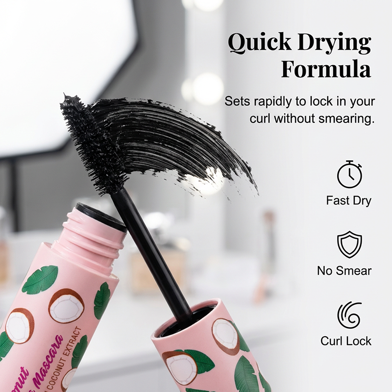 👁️【Waterproof Lengthening and Curling Mascara】— One swipe, all-day curl, and it won’t smudge even if you cry! 💧✨