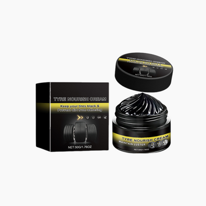 ✨ Tire wax—restores a deep black shine, blocks UV rays, and repels dirt. Quick and easy! 🚗