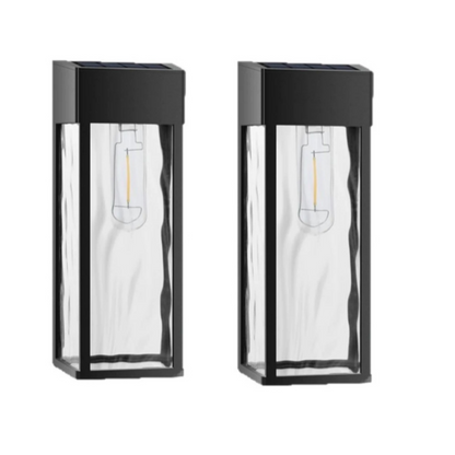 Modern Solar-Powered LED Wall Light
