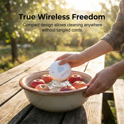 🔥57% OFF! Portable Ultrasonic Fruit & Vegetable Washer