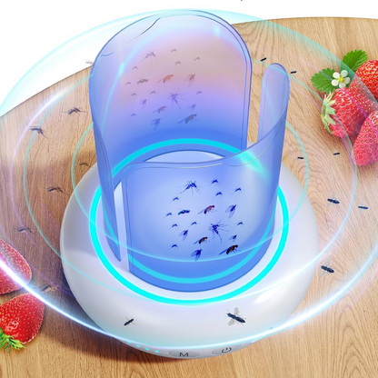 💨360° UV LED Mosquito & Fly Trap Lamp💡✨