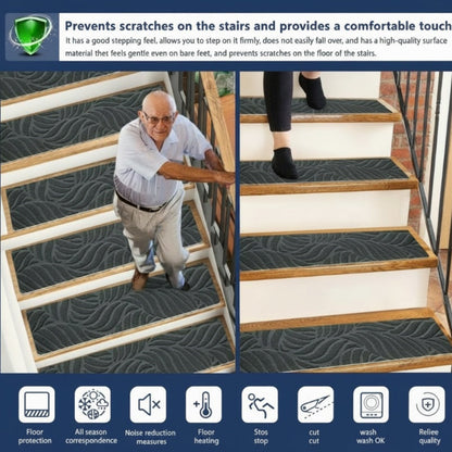 🔥Hot sale 30% OFF🔥Self-Adhesive Anti-Slip Stair Tread Pads
