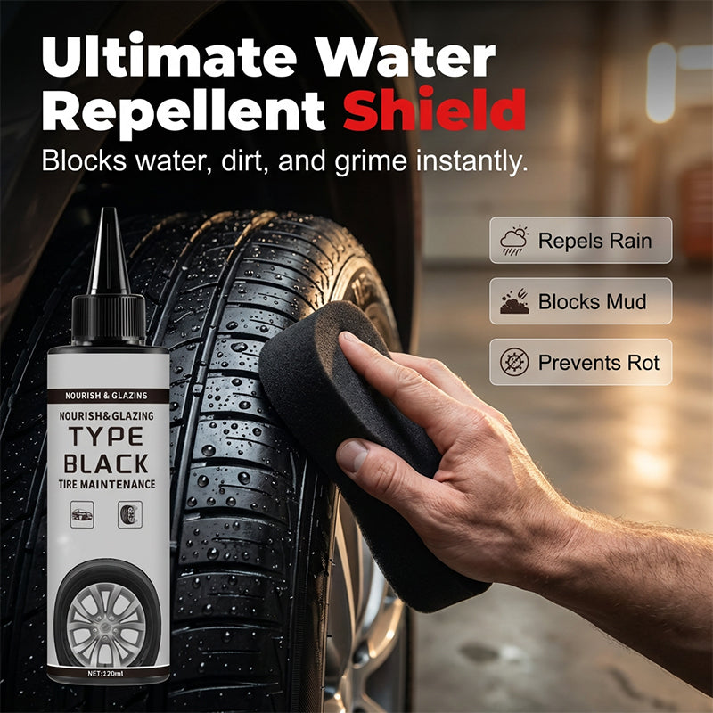 🛞55% OFF NOW! ⚡ Tire & Trim Restorer Shine 🍃